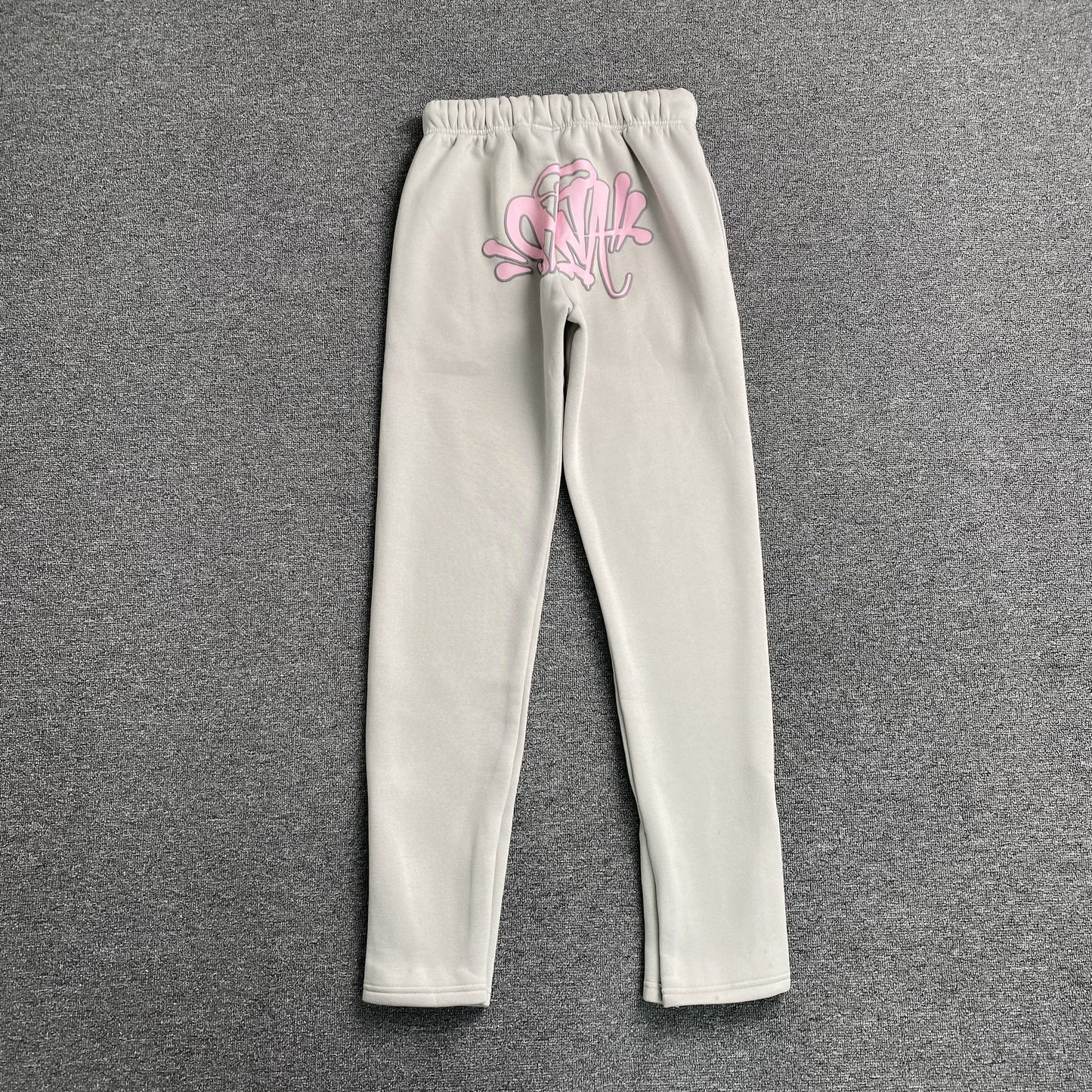 SYNA WORLD SYNA LOGO PANTALON DE SURVÊTEMENT GRIS ROSE