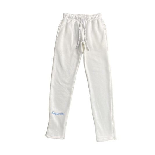 Pantalon de survêtement blanc SYNA WORLD SYNA LOGO