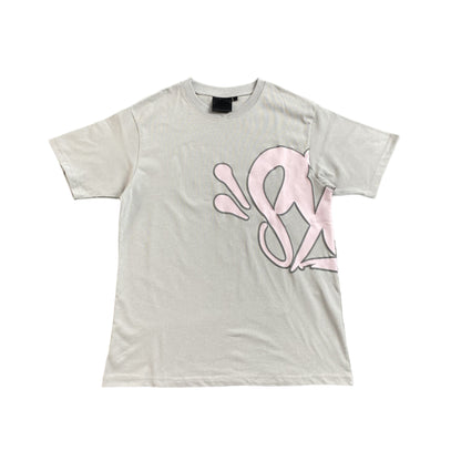 T-SHIRT SYNA WORLD GRIS ROSE
