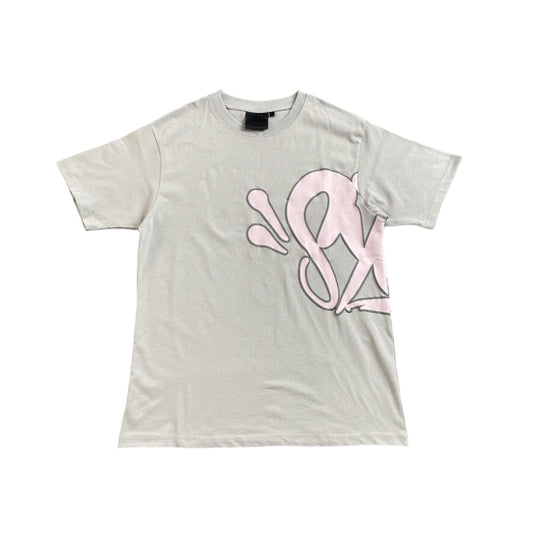 T-SHIRT SYNA WORLD GRIS ROSE