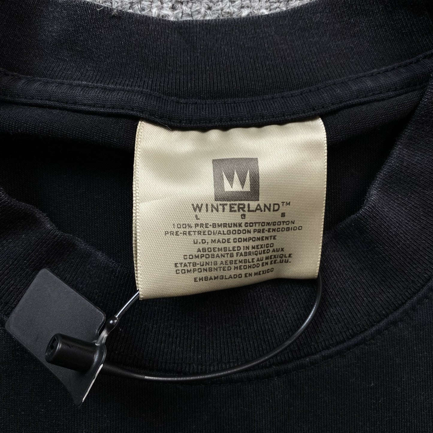 T-shirt graphique vintage Travis Scott noir