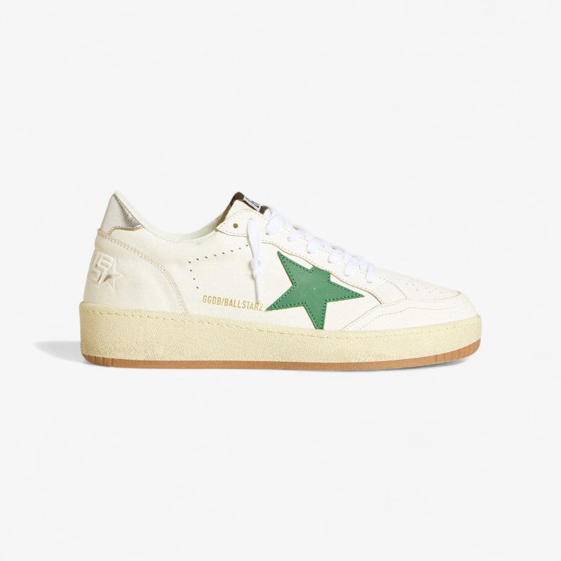 Baskets Golden Goose Ball Star 2 – Étoile en cuir blanc
