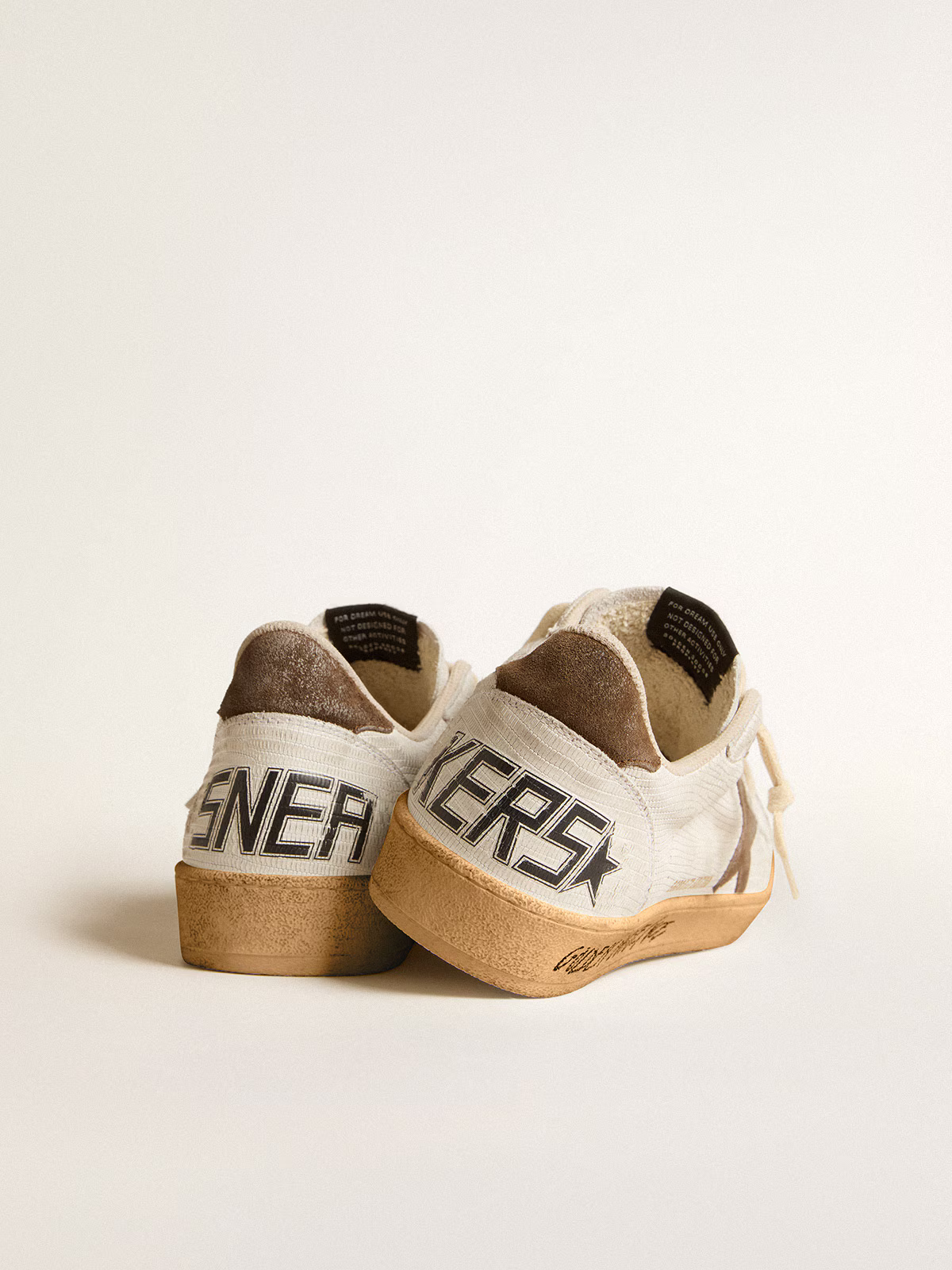 Golden Goose Ball Star Édition Limitée – Toile Étoile Brune