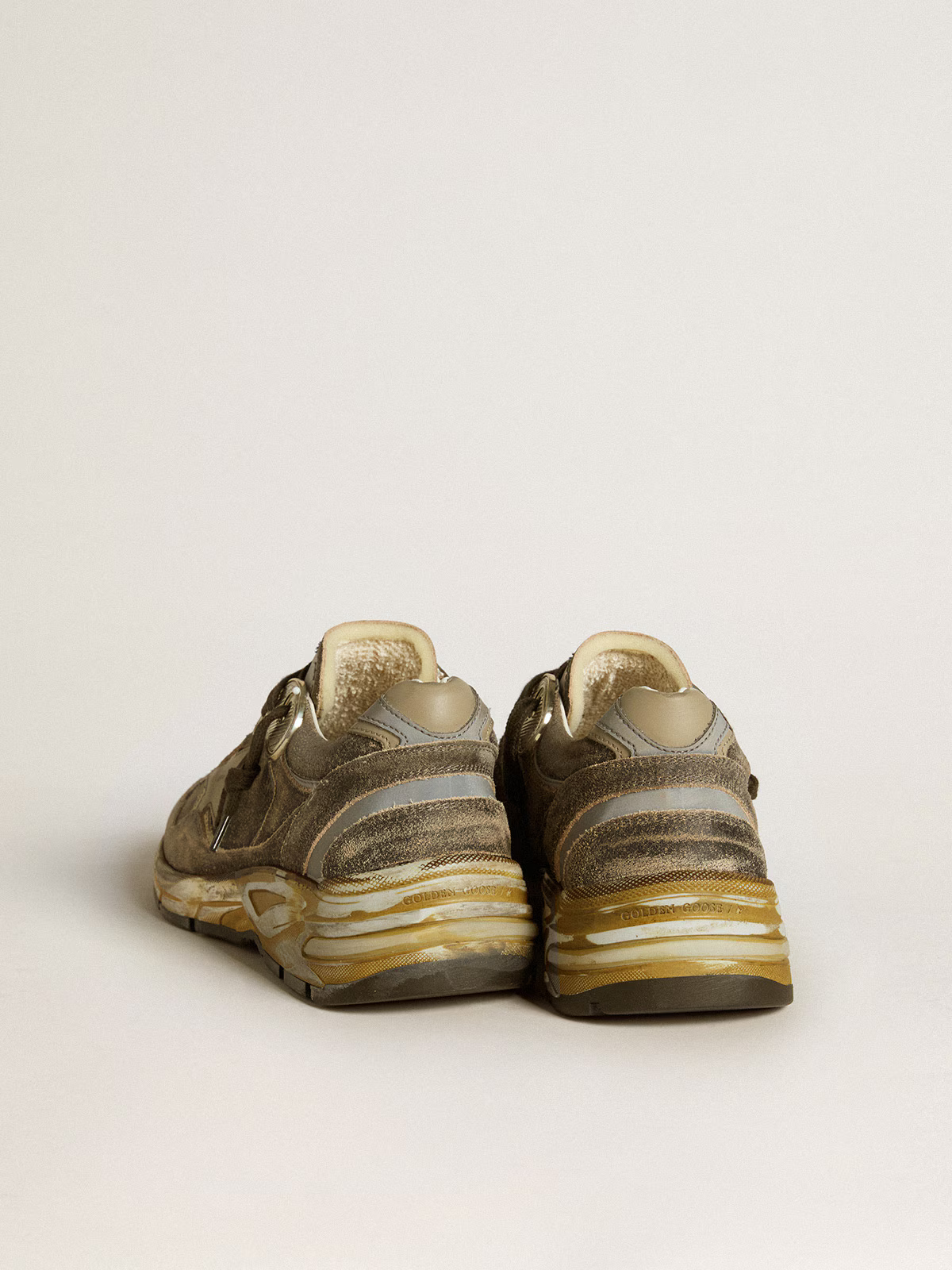 Baskets Golden Goose Dad-Star - Poussière d'or