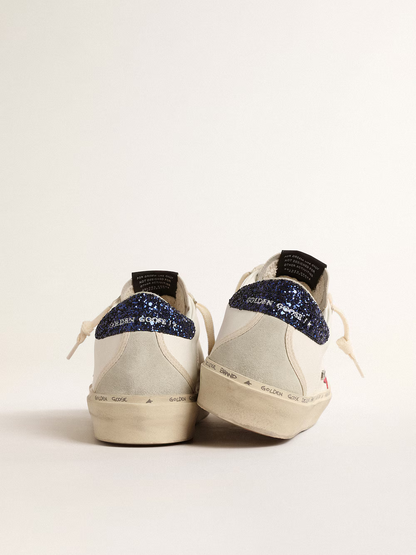 Baskets montantes Golden Goose Hi Star – Étoile rouge et talon pailleté
