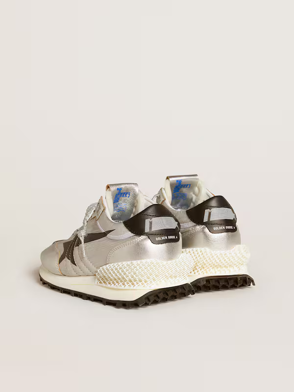 Baskets Golden Goose Marathon – Argent et noir