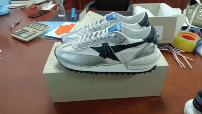 Baskets Golden Goose Marathon – Argent et noir