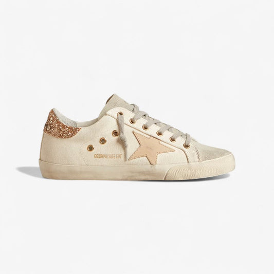 Baskets à talon pailleté Golden Goose Private Edit