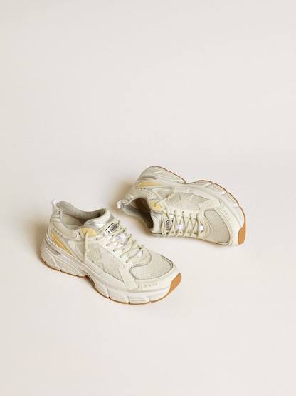 Semelle de course Golden Goose – Vanille Glacée