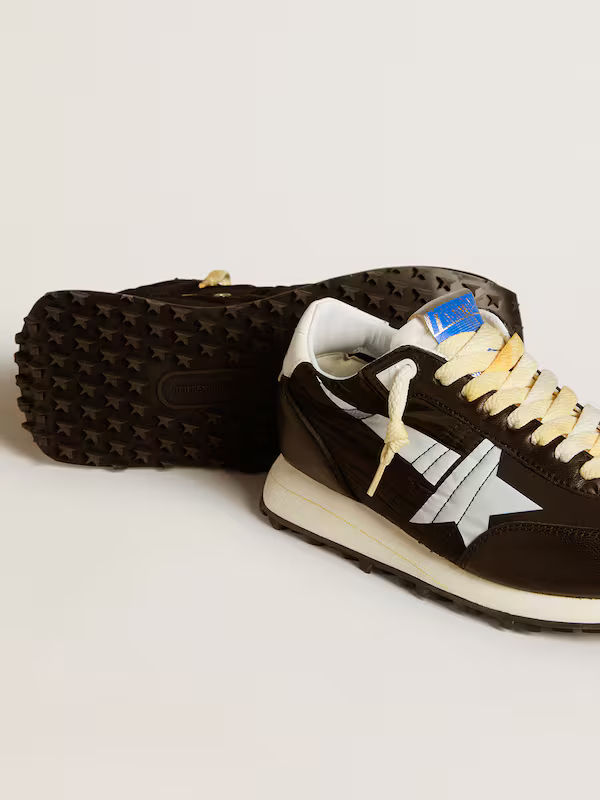 Baskets Golden Goose Soul Star – Cuir noir