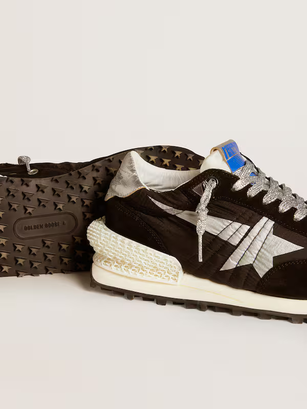 Baskets Golden Goose Soul Star – Noir et argent