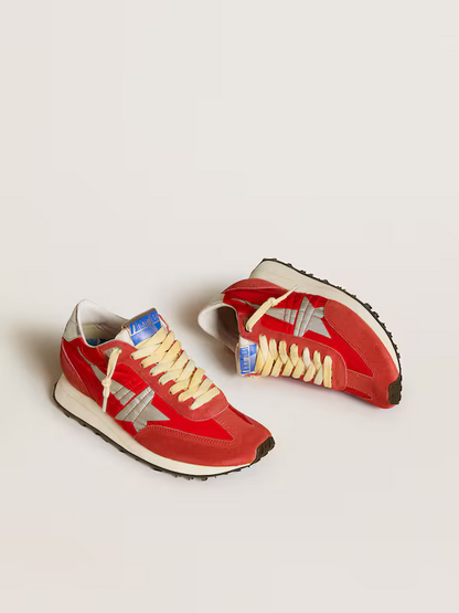 Baskets Golden Goose Soul Star – Rouge et argent