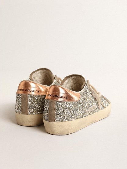 Baskets Golden Goose Super-Star à paillettes intégrales