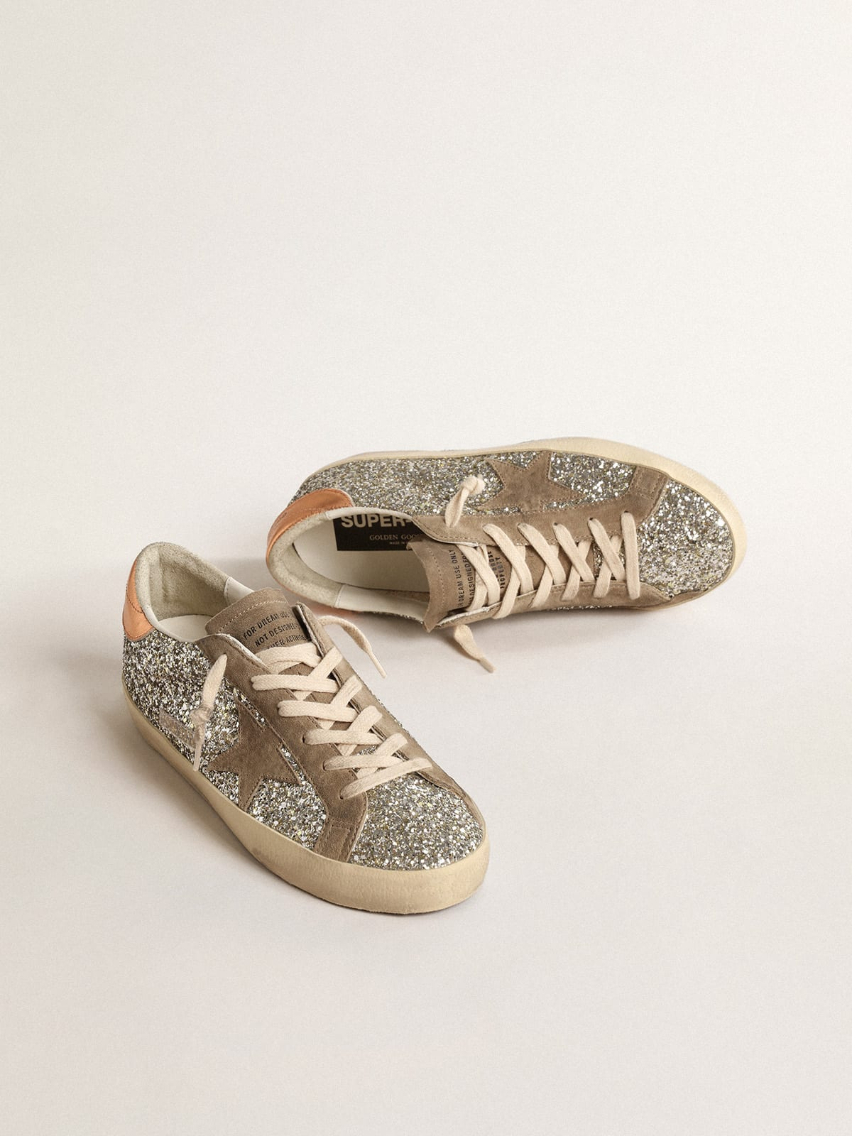 Baskets Golden Goose Super-Star à paillettes intégrales