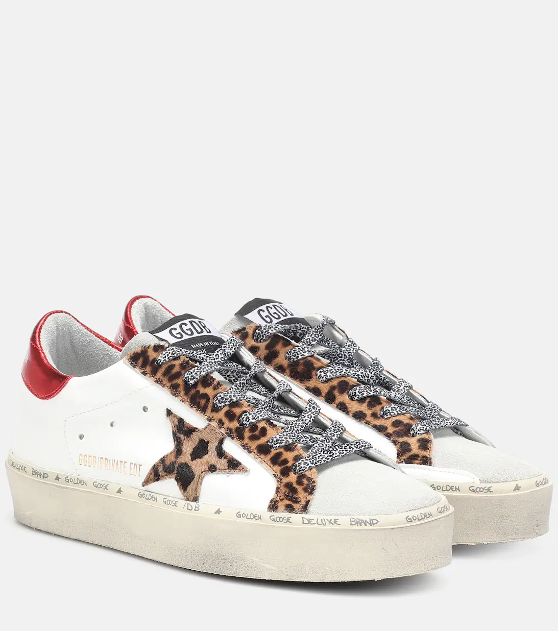 Baskets Golden Goose Super-Star Leopard Private Edit