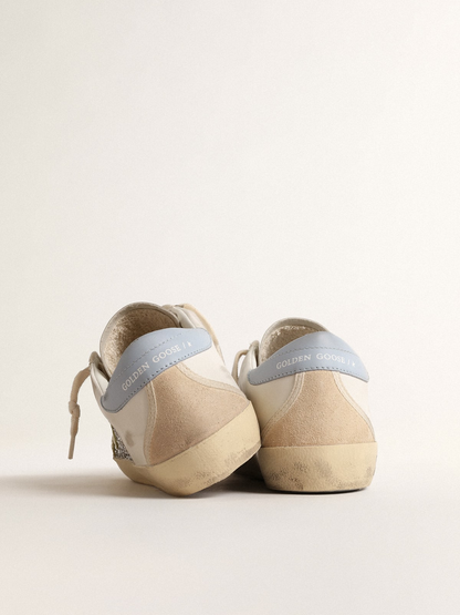 Baskets à paillettes Golden Goose Super-Star « Love Forever »