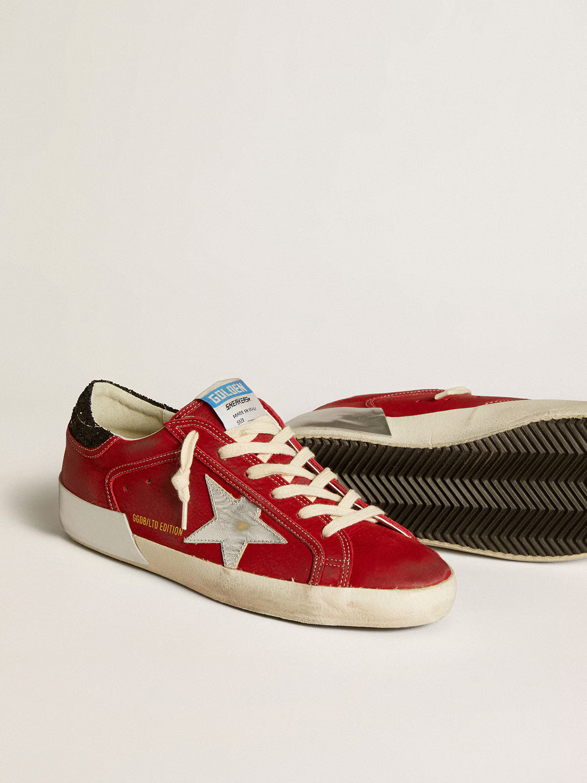 Golden Goose Super-Star Édition Limitée – Rouge et Argent