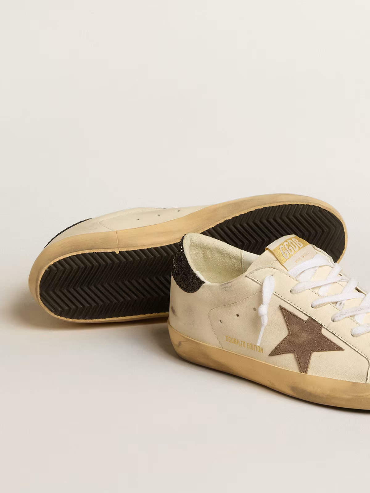Baskets Golden Goose Super-Star LTD Rose Glitter