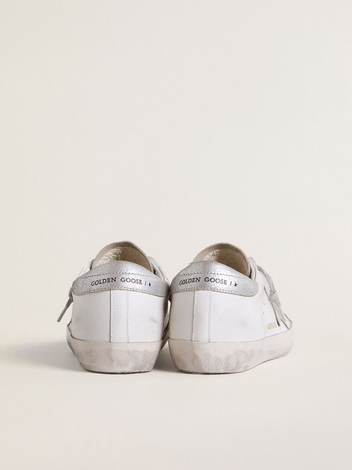 Golden Goose Super-Star Édition Privée – Blanc et Argent