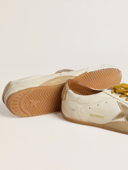 Baskets Golden Goose TimeStar Ivoire Or