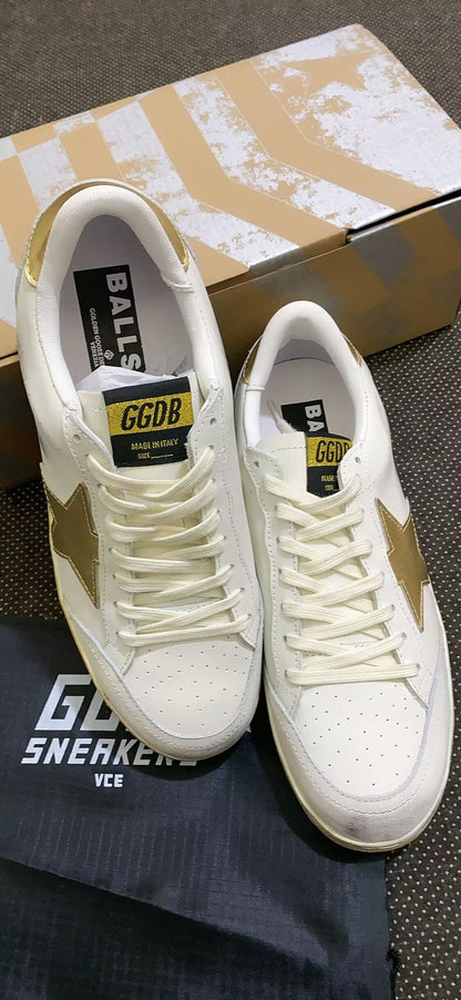 Baskets Ball Star Con Stella E Talloncino Dorati