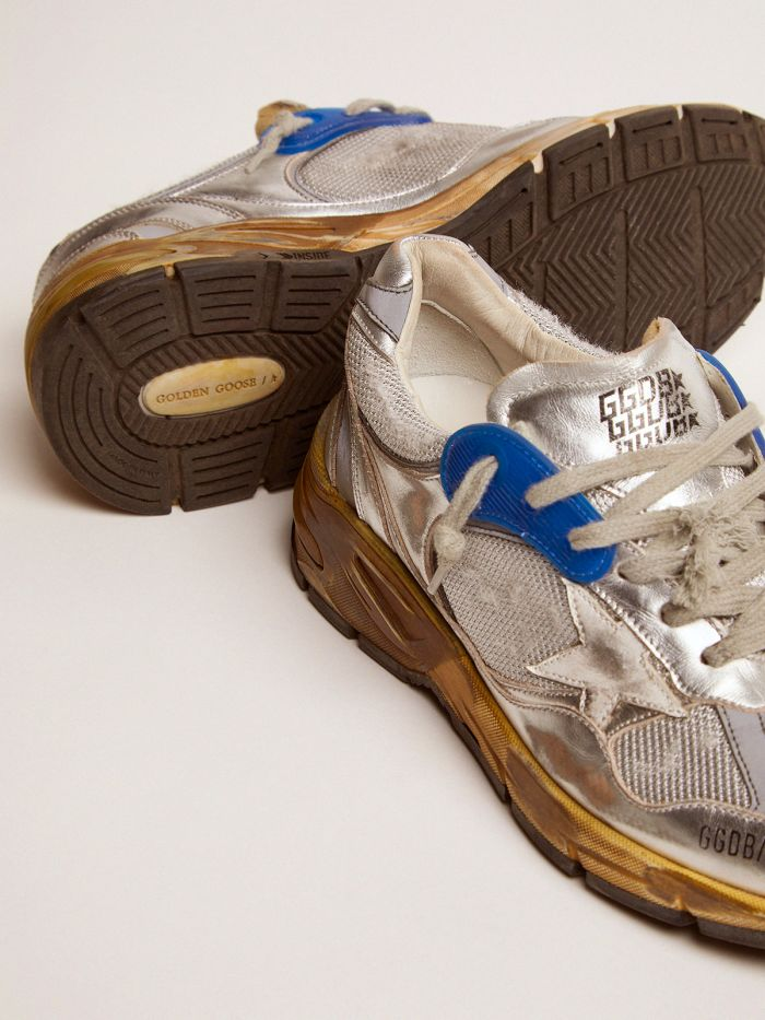 Baskets argentées pour femmes avec motif étoile de papa