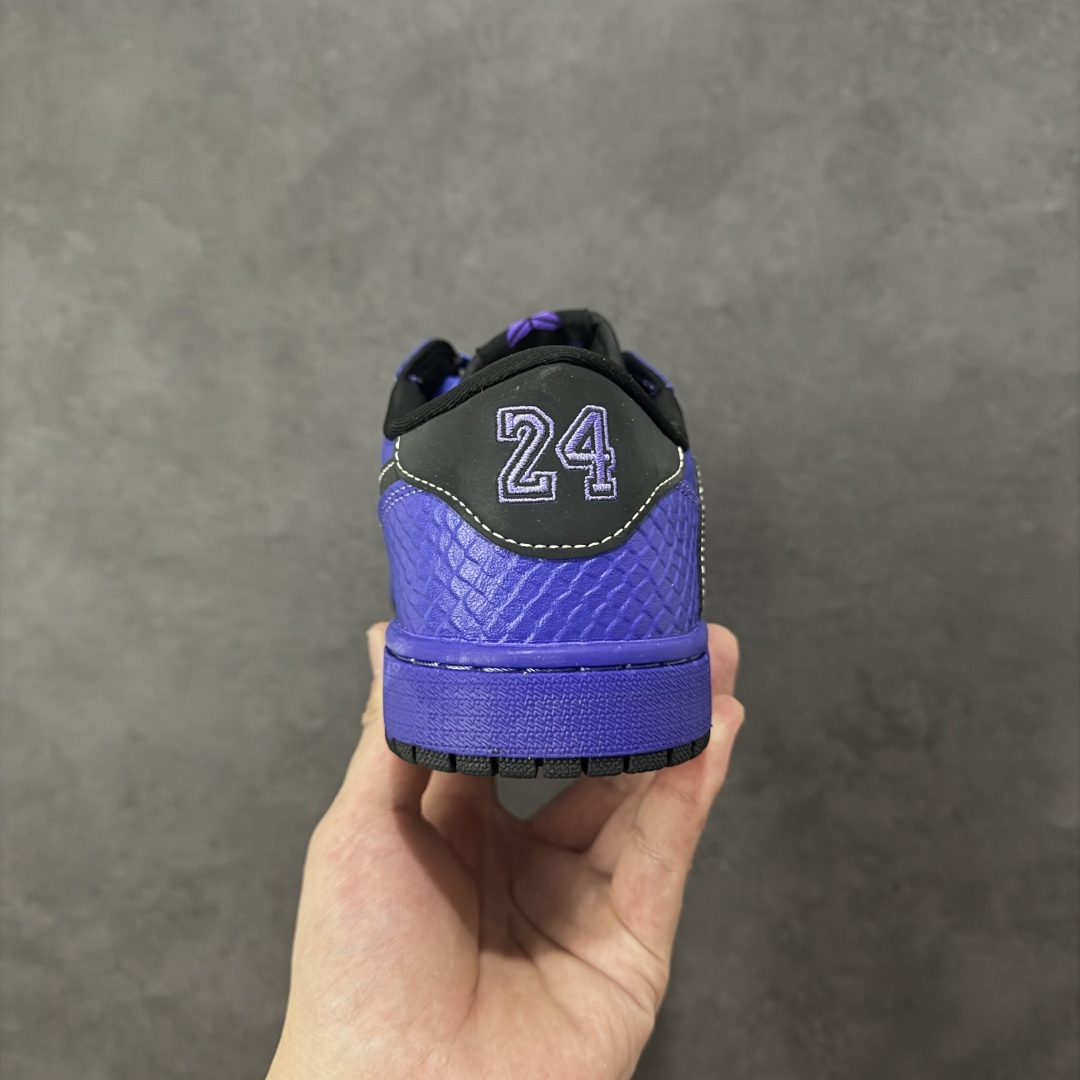 Travis Scott x Air Jordan 1 Low « Mamba Tribute Purple » : Un crossover légendaire