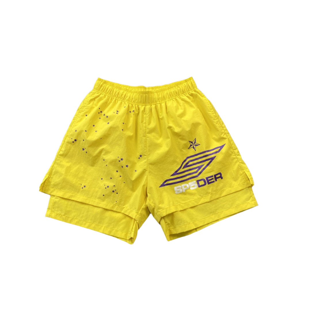 Short double couche jaune SP5DER