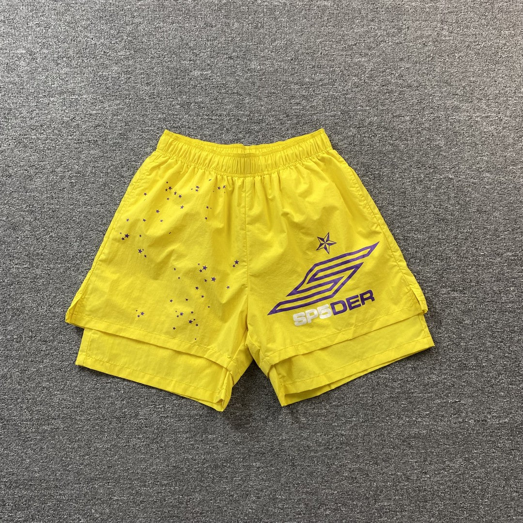 Short double couche jaune SP5DER