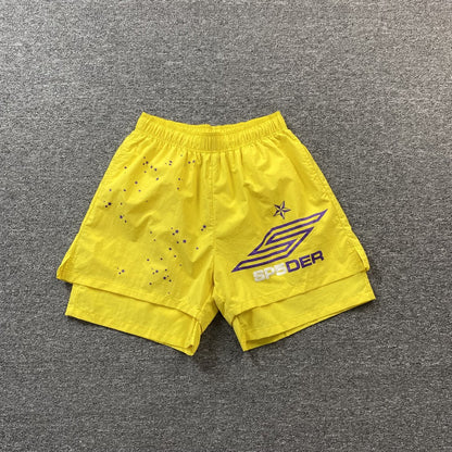 Short double couche jaune SP5DER