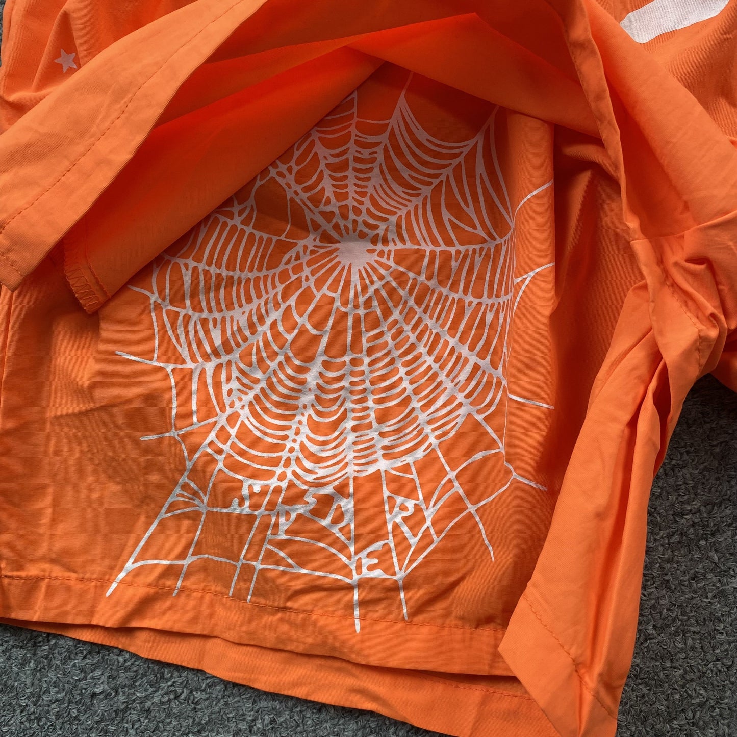 SP5DER OG WEB DOUBLE COUCHE COURT ORANGE