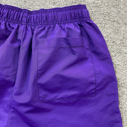 SHORT SP5DER OG WEB DOUBLE COUCHE VIOLET