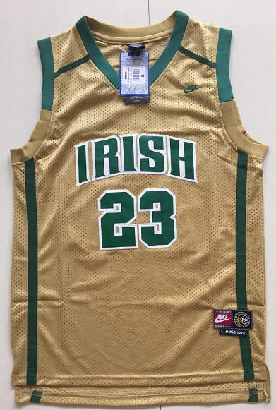 MAILLOT DE LYCÉE IRLANDAIS DE LEBRON JAMES