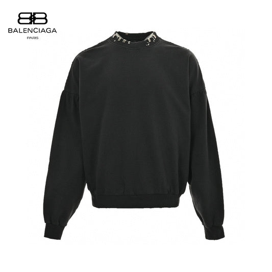 Sweat-shirt Balenciaga à col orné