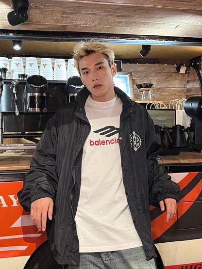 Coupe-vent à capuche Balenciaga