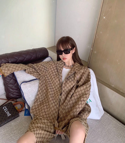 Veste de survêtement Gucci à monogramme