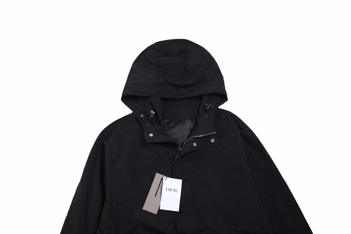 Veste à capuche noire Dior