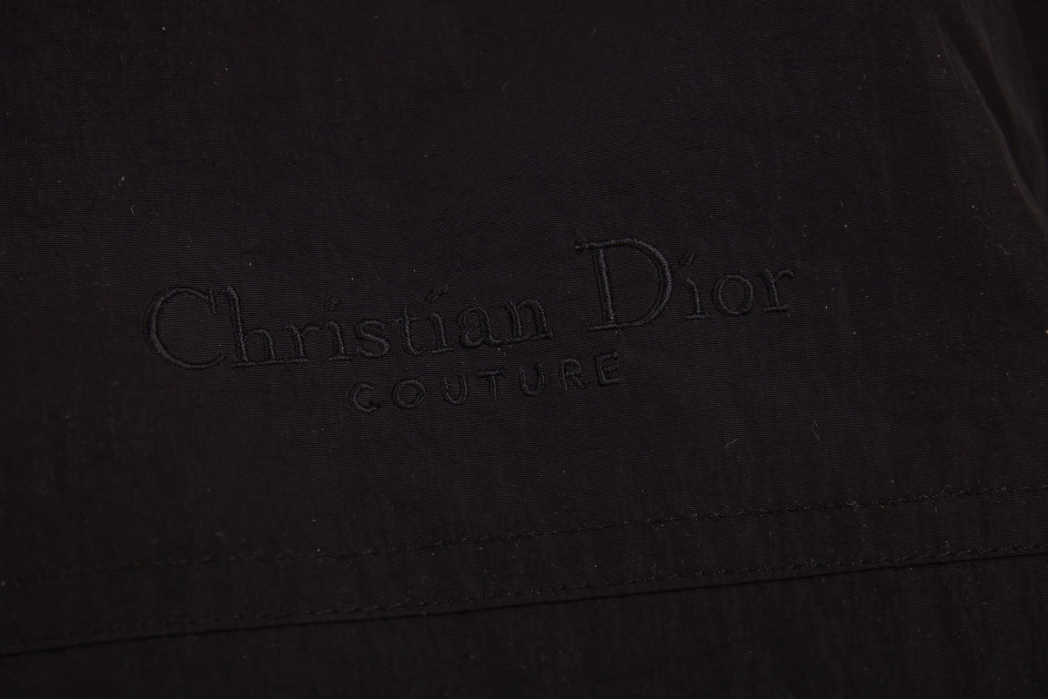 Veste à capuche noire Dior