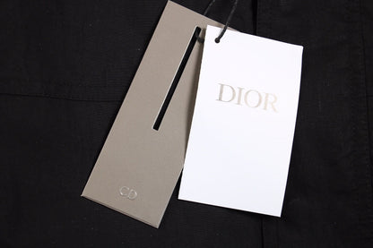 Veste à capuche noire Dior