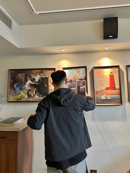 Veste à capuche noire Dior