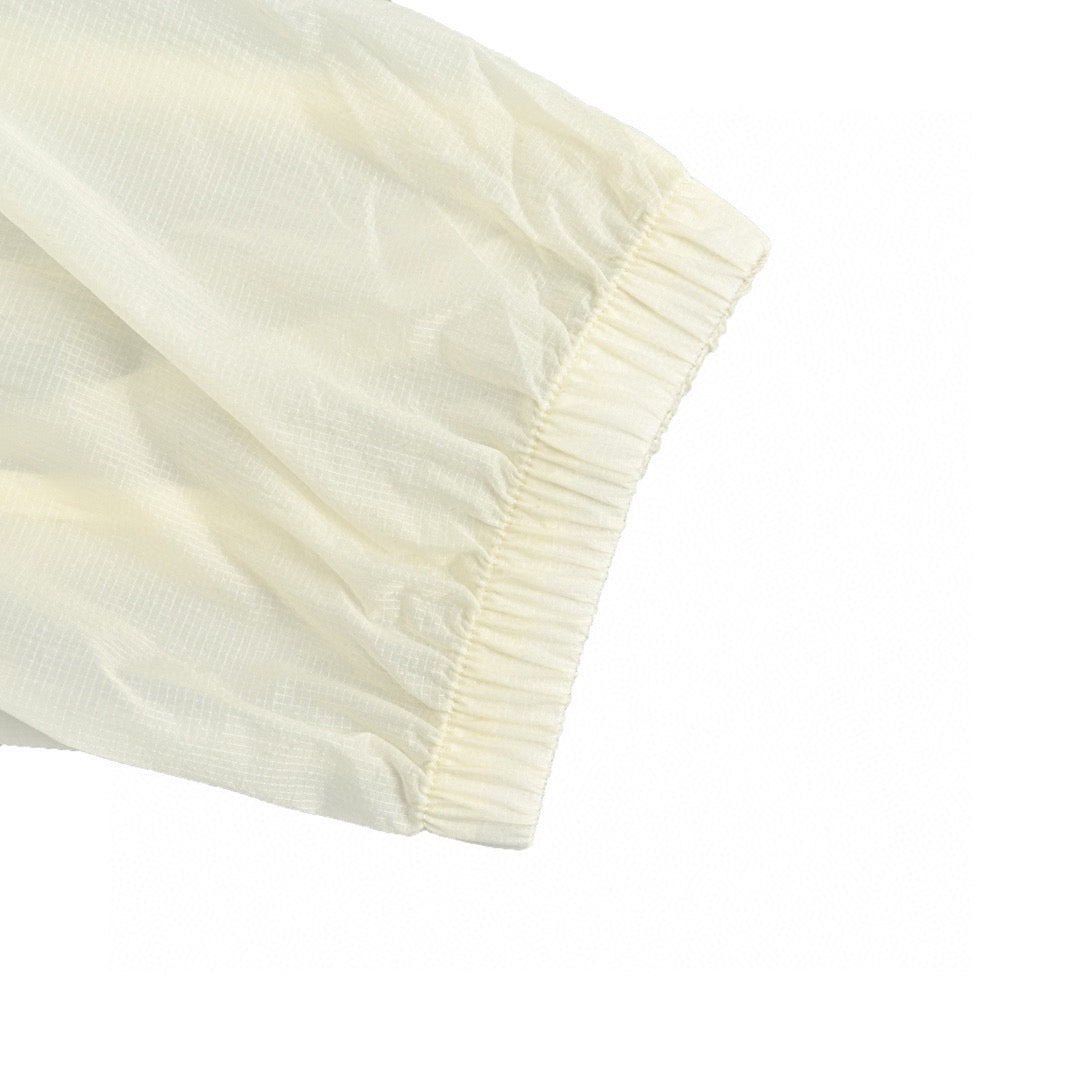 Veste légère à capuche Prada