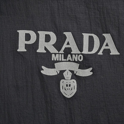 Veste légère à capuche Prada - Noire