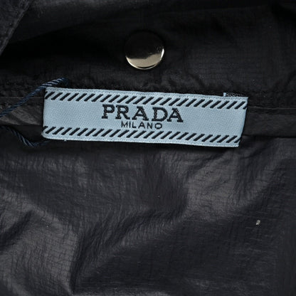 Veste légère à capuche Prada - Noire