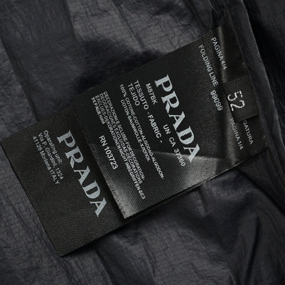 Veste légère à capuche Prada - Noire