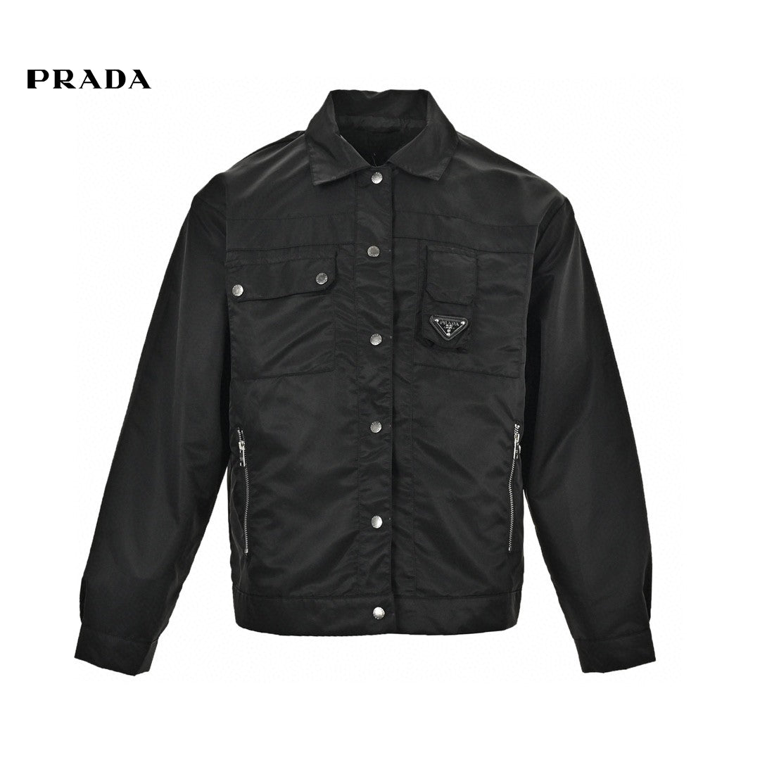 Veste en nylon Prada