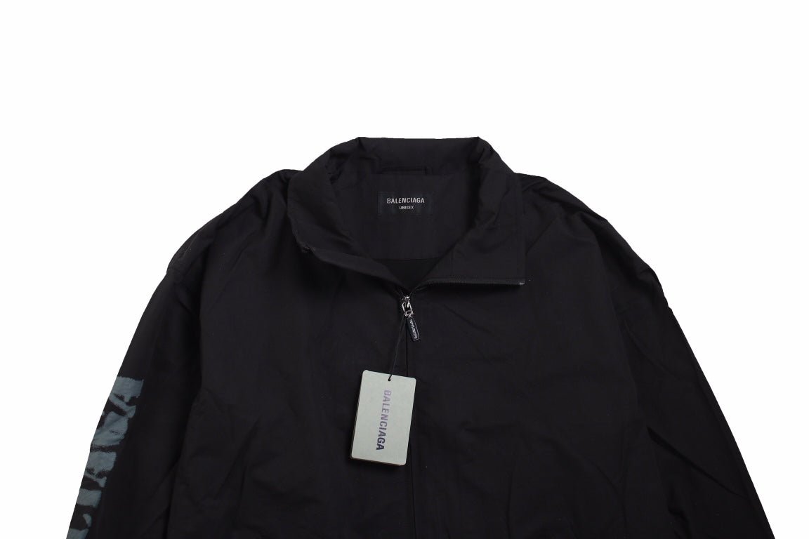 Veste zippée noire Balenciaga