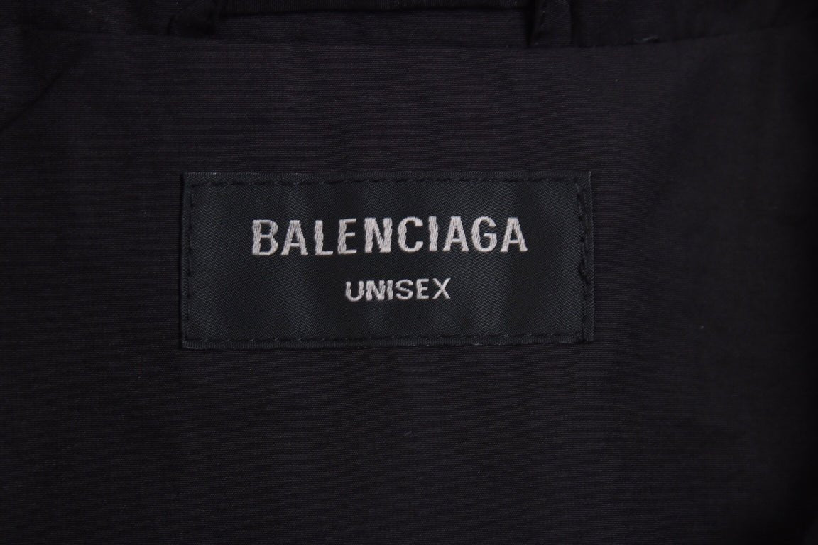 Veste zippée noire Balenciaga