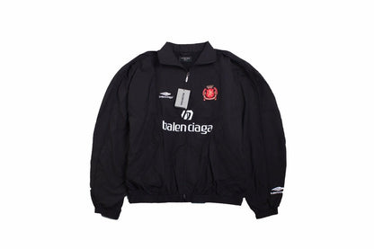 Veste de survêtement noire zippée Balenciaga