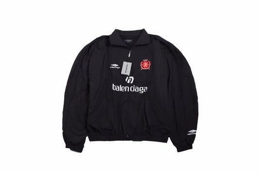 Veste de survêtement noire zippée Balenciaga