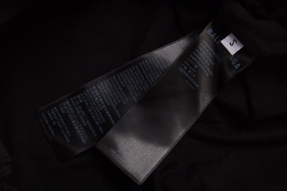 Veste de survêtement noire zippée Balenciaga